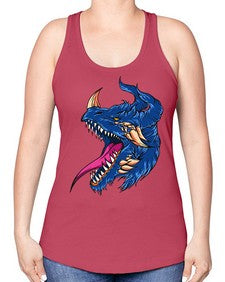dragon 173# - dragon -Racerback Tank