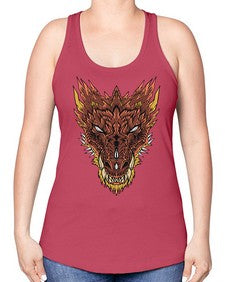 dragon 176# - dragon -Racerback Tank