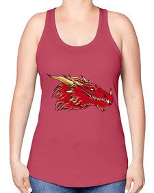dragon 181# - dragon -Racerback Tank