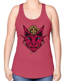 dragon 182# - dragon -Racerback Tank