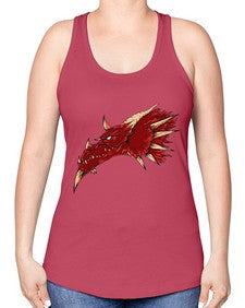 dragon 185# - dragon -Racerback Tank