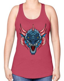 dragon 193# - dragon -Racerback Tank