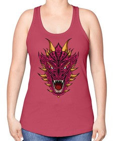 dragon 194# - dragon -Racerback Tank