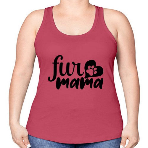 fur mama Style 89# - dogs -Racerback Tank