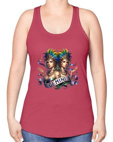 gemini 243# - gemini -Racerback Tank