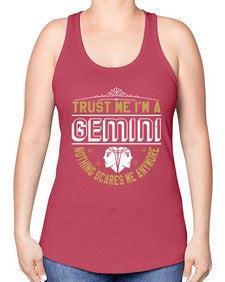 gemini 245# - gemini -Racerback Tank