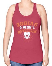 gemini 246# - gemini -Racerback Tank
