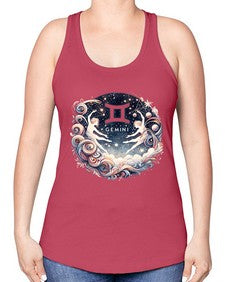 gemini 248# - gemini -Racerback Tank