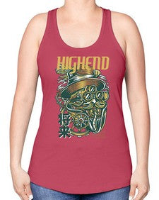 highend 531# - art pop art -Racerback Tank
