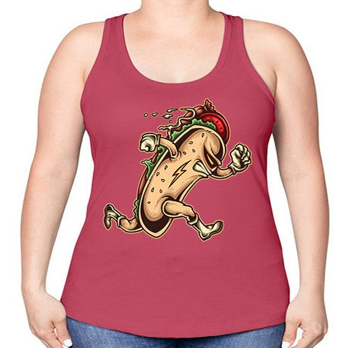 hot dog hero 159# - dogs -Racerback Tank