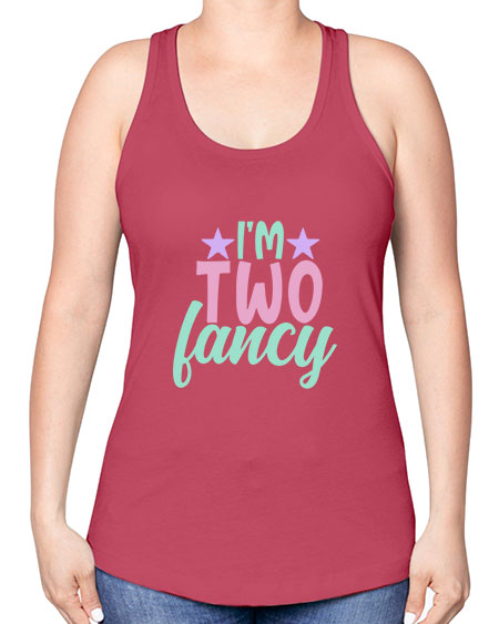 im two fancy Style 121# - kids -Racerback Tank