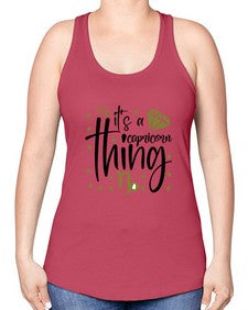 its a Capricorn thing 265# - capricorn -Racerback Tank