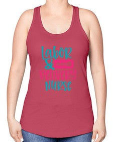 labor belivery nurse Style Style 1035# - nurse -Racerback Tank