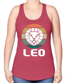 leo 299# - leo -Racerback Tank