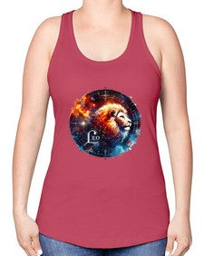leo 300# - leo -Racerback Tank