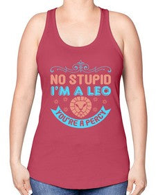 leo 306# - leo -Racerback Tank