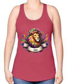 leo 311# - leo -Racerback Tank