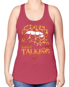 leo king 296# - leo -Racerback Tank