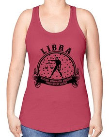 libra 25# - libra -Racerback Tank