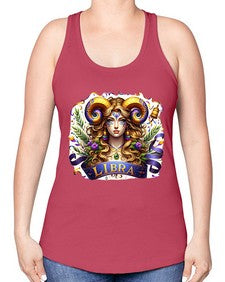 libra 316# - libra -Racerback Tank