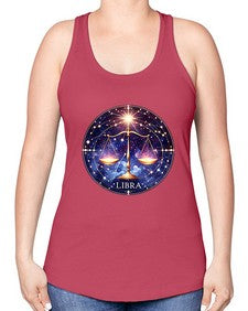 libra 341# - libra -Racerback Tank