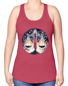 libra 343# - libra -Racerback Tank