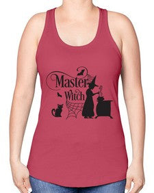 master witch 33# - witch -Racerback Tank