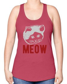meow Style 69# - cats -Racerback Tank