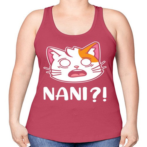nani271# - anime -Racerback Tank