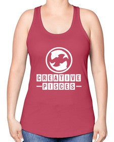 pisces 345# - pisces -Racerback Tank