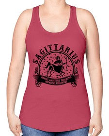 sagittarius 33# - sagittarius -Racerback Tank