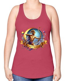 sagittarius 398# - sagittarius -Racerback Tank