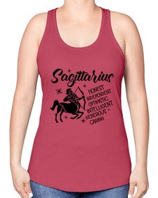 sagittarius 403# - sagittarius -Racerback Tank