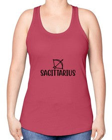 sagittarius 405# - sagittarius -Racerback Tank