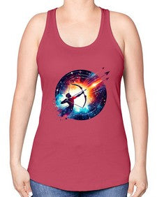 sagittarius 419# - sagittarius -Racerback Tank