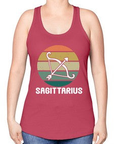 sagittarius 424# - sagittarius -Racerback Tank
