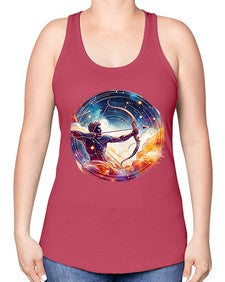 sagittarius 428# - sagittarius -Racerback Tank