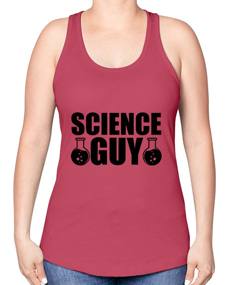 science guy 115# - general science -Racerback Tank