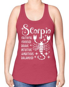 scorpio 435# - scorpio -Racerback Tank