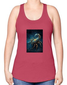 scorpio 46# - scorpio -Racerback Tank