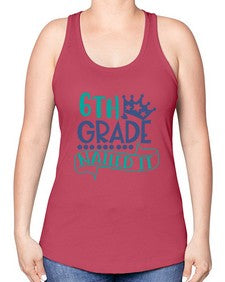 sixth grade nailed it 881# - sixth grade -Racerback Tank