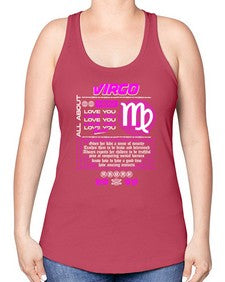 virgo 544# - virgo -Racerback Tank