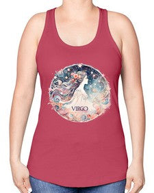 virgo 545# - virgo -Racerback Tank