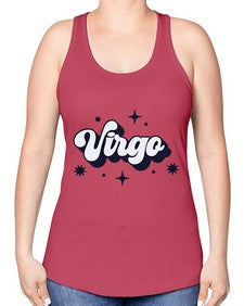 virgo 547# - virgo -Racerback Tank