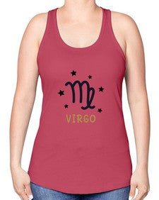 virgo 548# - virgo -Racerback Tank