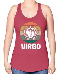 virgo 551# - virgo -Racerback Tank
