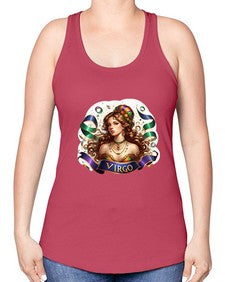 virgo 552# - virgo -Racerback Tank