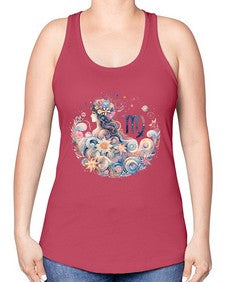 virgo 553# - virgo -Racerback Tank