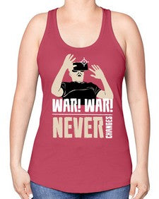 war war never changes 162# - video games -Racerback Tank