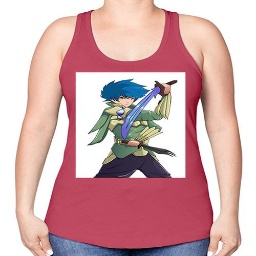 wind breaker21# - anime -Racerback Tank